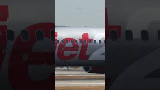 TOGA Takeoff Of Jet2 Boeing 737 at Faro Airport [upl. by Mattland66]