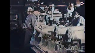 Packard Motor Car Company Quality First 1929 How Packard Builds A Body Pt 1 Silent Film Colorized [upl. by Llednahc]