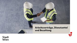 Arbeitsverträge Dienstzettel und Bezahlung [upl. by Nibbs]