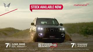 Mahindra Scorpio  Stock Available Now [upl. by Ayle]