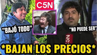 C5N FUE A LA VERDULERIA BAJAN LOS PRECIOS Y CORTARON LA NOTA [upl. by Inaja]