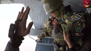 Bangladesh Army Commando Parachute Jump [upl. by Serilda792]