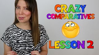 🔴 COMO USAR COMPARATIVOS EN INGLES 💁 QUE SON LOS COMPARATIVOS 📚 ADJETIVOS COMPARATIVOS EN INGLES [upl. by Balf5]