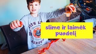 Gaminam blizgantį slime iš Airijos ir KONKURSAS Laimėk Roko nuotykių puodelį [upl. by Nacnud789]