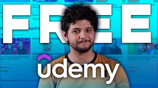 6 Udemy Free Courses You Need to Take [upl. by Anaujahs691]