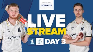 🔴 LIVE STREAM  Warwickshire v Hampshire  Day Three  County Championship [upl. by Tereb]