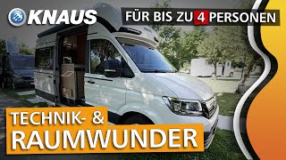 KNAUS Boxdrive 600 XL  Viel Platz UNTER 6 METER Gesamtlänge auf MAN TGE  Camper Van Roomtour [upl. by Ahsilek]