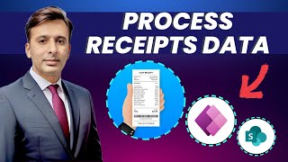 Transform Your Workflow Effortlessly Process Data From Receipt Images to SharePoint with PowerApps [upl. by Crowell865]