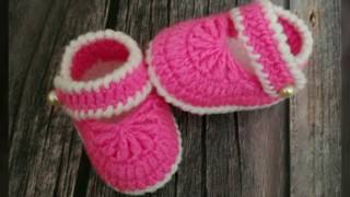 كروشيه لكلوك حذاءسليبر بطريقة مميزه crochet shoes [upl. by Zoilla335]