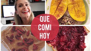 Que Comi Hoy Semanal Ideas De Colaciones Receta Mermelada Clean De Frutos Rojos Y Chia 🍓✨ [upl. by Ailes]