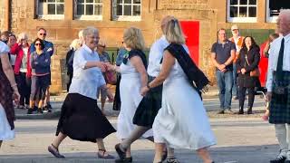 The Stewartry and District Scottish Country Dancers at Kirkcudbright July 2023 [upl. by Anayrb750]