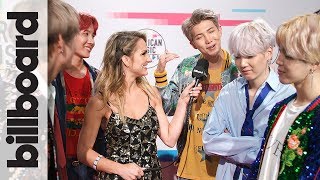 BTS After Their First US Television Debut for The 2017 American Music Awards [upl. by Ahsiemaj768]