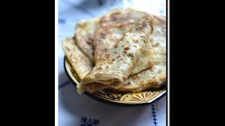 Galettes marocaine farcies ou msemen farcis [upl. by Nickola]