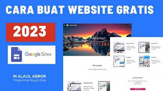 2023 CARA MEMBUAT WEBSITE GRATIS PROFESIONAL 15 MENIT [upl. by Rust]