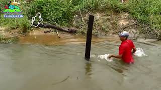 Amazing Water wheel pump from the river Strong water pump without electricity diy 11 [upl. by Annohsak395]