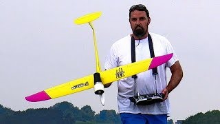 VERY FAST RC SPEEDER STRATAIR EXCITE WITH EDF ENGINE FLIGHT DEMONSTRATION [upl. by Di]