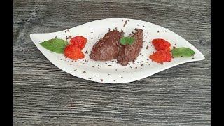 Mus czekoladowy Mousse au chocolat dzień ojca śląskagwara [upl. by Ecylla]