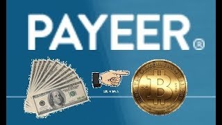 Como trocar Dolar por Bitcoin na PAYEER [upl. by Asiruam]