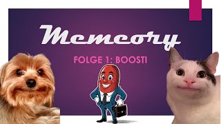 Memeory  Das MemeQuiz  Folge 01 Boosterbratwurst [upl. by Enohpets]