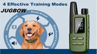 Jugbow DT61 Dog Training Collar with 4 Training Modes [upl. by Flori309]