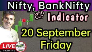 Live Trading 20092024  Sensex  Nifty BankNifty [upl. by Aklim]