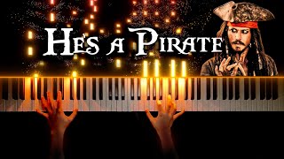 Pirates of the Caribbean  He’s a Pirate EPIC EXTENDED Piano Cover [upl. by Ludlow]