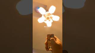 fan with light tech anitech gadgets ytshorts [upl. by Yeliak202]