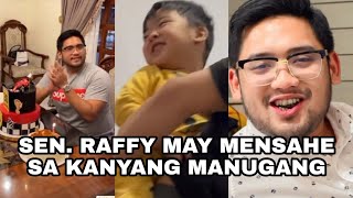 SEN RAFFY TULFO GANITO SA MANUGANG NIYA  Atty Garreth Tungol BIRTHDAY [upl. by Elder]