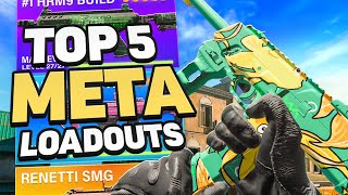 TOP 5 NEW META LOADOUTS for WARZONE SEASON 4 [upl. by Fugere]