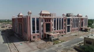 Medical college churu  churu rajasthan  Dron view [upl. by Teerpnam]