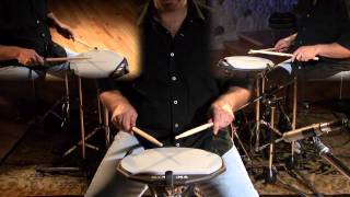 Flam Paradiddle  Drum Rudiment [upl. by Ashlan]