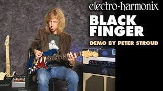 ElectroHarmonix Black Finger Optical Tube Compressor Pedal Demo by Peter Stroud [upl. by Rehm]