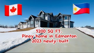 5200 SQ FT🇨🇦🇵🇭PINOY HOUSE TOUR IN EDMONTONCANADA ACREAGE HOMEBUHAY CANADA PINOY IN CANADA [upl. by Yznil37]