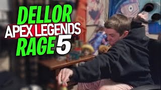 DELLOR APEX LEGENDS RAGE COMPILATION 5 [upl. by Llemar]