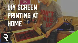 How to Screen Print DIY Screen Printing at Home  FULL LENGTH DVD [upl. by Ettore]