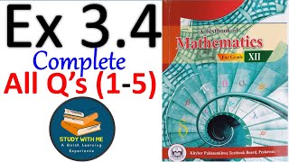 12th class math chapter 1  2nd year math exercise 11 question 1 to 9  exercise 11 complete [upl. by Niccolo]