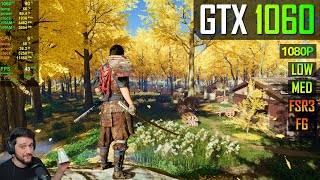 GTX 1060 6GB  Ghost of Tsushima [upl. by Higgs]