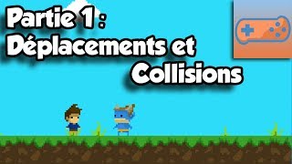 Créer son jeu de plateforme avec Game Maker 2  Part 1  Déplacements et Collisions [upl. by Dahraf947]