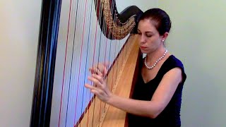 Aria and Rigaudon by Gottfried KirchhoffM Grandjany Inspirational Videos for Young Harpists 12 [upl. by Khajeh448]