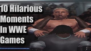 10 Most Hilarious Moments In WWE Games History [upl. by Erv875]