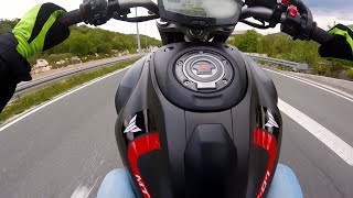 Yamaha MT07  FZ07 Arrow Exhaust PURE SOUND  Wheelies [upl. by Anairb]