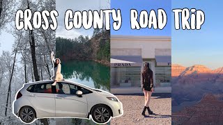 i drove across the entire country  road trip to LA vlog [upl. by Dibbrun]