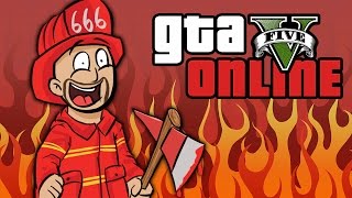 GTA 5 Online ★ ROGUE FIREMEN Dumb amp Dumber [upl. by Biron]