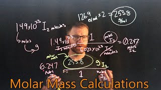 Molar Mass Conversions [upl. by Cassy326]