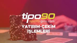 Tipo90  Yatırım ve Çekim İşlemleri [upl. by Ilbert]