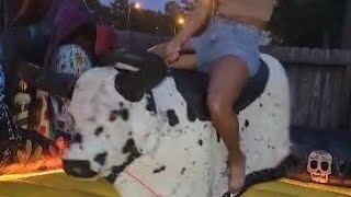 epic mechanical bull ride [upl. by Syst]