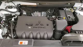 2014 To 2021 Mitsubishi Outlander MIVEC 24L I4 Engine Idling After Oil Change amp Filter Replacement [upl. by Alyahc201]