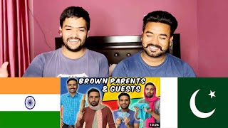 Indian Reaction on Zaid Ali  BROWN PARENTS AND GUESTS [upl. by Yeliah]