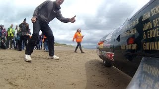 John Renwick Runs Pendine Sands [upl. by Aelhsa]