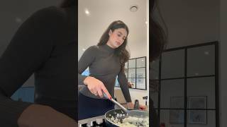 Spaghetti with meet and béchamel shortvideo food طعام [upl. by Brodench]